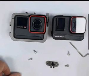 Metal Frame Case For Insta360 Ace Ace Pro & Ace Pro 2 aMagisn AC32 Bezel CNC Alloy Action Camera