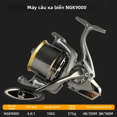 billings | Máy Câu Cá Bằng Kim Loại Dài 10000