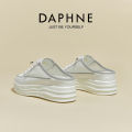 Daphne Breathable Mesh Head Cover Sandals Thick Bottom Slip-On Casual Fashion Shoes for Young Women in Spring And Summer. 