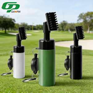 GP | Push-button Water Spraying Golf Club Cleaning Brush