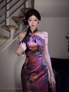 CHANGTONG | Gorgeous Retro Pattered Dress