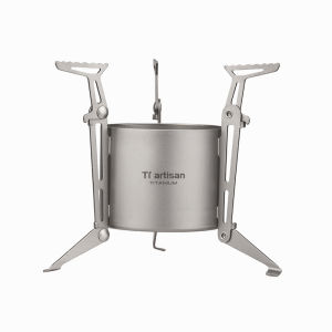 Tiartisan | Adjustable Portable Dual-Fuel Camping Stove