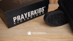 Prayer Kids Kecot 2 High All Black Sepatu Sneakers Pria dan Wanita