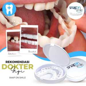 Snap On Smile Gigi Palsu 100% Original Gigi Palsu / Veneer - Gigi palsu Silicon