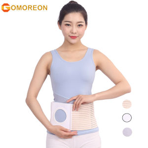1Pcs Ostomy Hernia Belt Stoma Support Ostomy Hernia Belt for Colostomy Bag Abdominal Binder Lower-Waist Support Belt for Men & Women