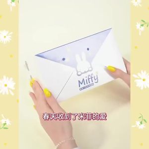 Miffy | Miffy Rabbit Letter Series Fridge Magnets Blind Box 3D Resin Refrigerator Stickers Creative Home Decor Kitchen Accessories Gift