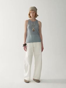 INSIS FEMME | Comfortable 100S Water-soluble Wool Slender Knitted Vest