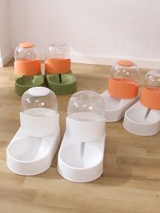 Pet Automatic Feeder Food & Water 3.5L / 2.0L Cat Dog Dry Food Bowl Water Dispenser Auto Bekas Kucing Cat Bowl LELE CAT SUPPLIES