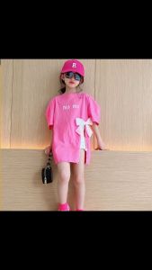 KAOS OVERSIZE 3-12 TAHUN ANAK PEREMPUAN KATUN / PAKAIAN ANAK OVERSIZE