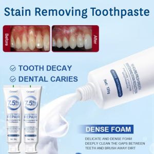 Oral Cleaning Apatite Hydroxy Toothpaste Stain Removing Whitening Toothpaste Improve Bad Breath Prevents Plaque