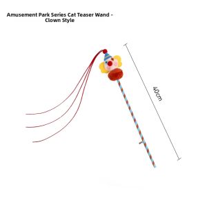FUKUMARU | Durable Self-entertainment Extendable Cat Teaser Toy