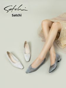 Breathable Mesh Low Heel Shoes for Women