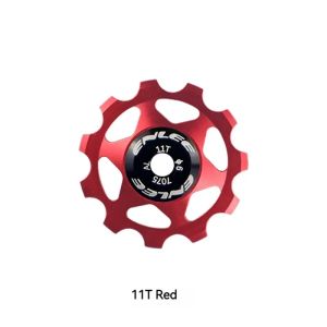 Five Colours Bike Aluminum Alloy Rear Derailleur Wheel Pulley 11T 13T MTB Ceramic Bearing Jockey Wheel Guide Colorful Options