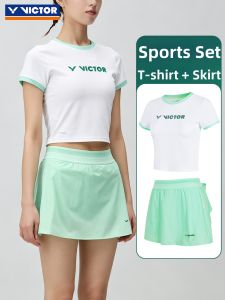 Victor | Moisture Wicking Short Skirt Sport T-shirt