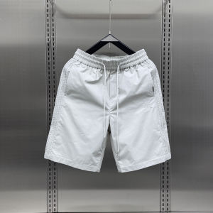 Summer 2025 Mens Breathable Solid Color Loose Fit Thin Sport Shorts Youth Casual Pants Straight Leg mid Waist Fashion Trend