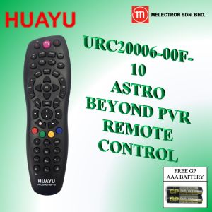 HUAYU URC20006-00F-10 10 in 1 Astro/Hypptv/MYTV/DVTV/PAN.TX Remote Control