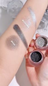 Lustra | SHEGLAM Silver Strobe Rare Metals Glitter Topper High-Shine Long-Lasting Eyeshadow Makeup
