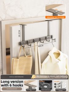 LOCIKA | Space-saving Over-the-Door Hanging Rack
