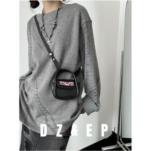 Bag Female 2024 New Coin Purse Crossbody Bag Black Small Bag Exquisite Unique Niche Style Summer Black Mini Bag