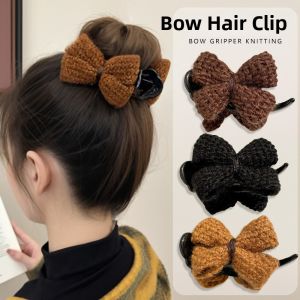 Knot Hair Clip Womens New 2025 Back of Head Bun Maker Hair Accessories Autumn Winter Fashion Hair Grips Korean Style Hair Decorations