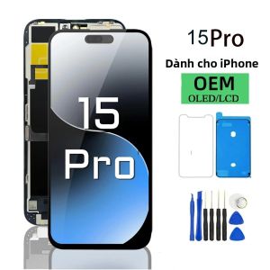 Màn Hình LCD Cảm Ứng 6.1 Inch Cụm Màn Hình Cảm Ứng Cho iPhone 15 Pro Thay Thế Màn Hình Điện Dung Tương Thích Với iPhone