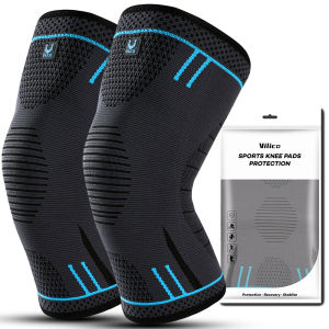 1 Pcs Compression Knee Support Sleeve Elastic Knee Pads Brace Springs Gym Sports Protector Basketball Hiking leg guards