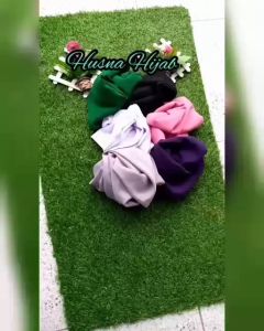 HUSNA HIJAB: Kerudung Instan Mudah Digunakan & Khimar Segi Empat Instan Syari