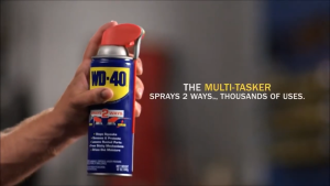 WD-40 SPRAYS 2 WAYS MULTI PURPOSE LUBRICANT ANTI RUST SPRAY 277ML