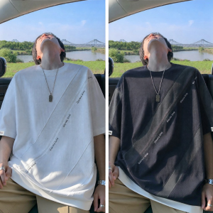 Mark Fairwhale | American Casual Loose Shoulder Short Sleeve T-shirt