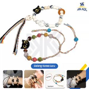 [KN ACC] NANVAN NVN-GL01 TALI GELANG KUCING KOREA LUCU COCOK UNTUK WANITA