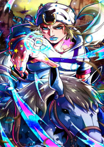 Bandai | Anime Johnny Joestar JoJos Bizarre Adventure Paint By Number Kit Nghệ Thuật Treo Tường Hiện Đại Cho Phòng Khách Phòng Ngủ Không Cần Khung