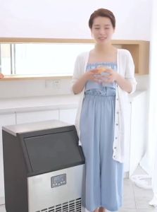 Commercial Ice Maker (2 Water Input) Mesin ais pembuat ais ice production ice cube maker ice cube making