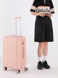 BOLDEDGE 20/24inch Green/Pink/Blue Luggage Bag Travel premium ABS+PC hardcase travel luggage sets Luggage Travel Bag