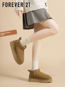 Forever21 | Warm Waterproof Shearling Boots Women Leather