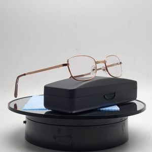 Kính lão viễn thị gấp gọn đọc sách báo cho người cao tuổi gọng kim loại đủ số từ +05 đến + 3.00