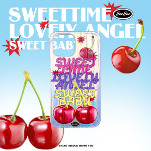 เคสโทรศัพท์มือถือลายสตรอเบอร์รี่เลเซอร์ดั้งเดิมของ JOEJOE สำหรับ Apple iPhone 13 pro Max 12 11 XR ลายสตรอเบอร์รี่น่ารัก