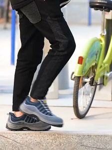 Mens Breathable High Cut Steel Toe Cap Work Safety Shoes