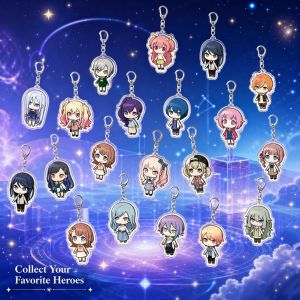 Bandai | Project Sekai PJSK Acrylic Keychain Anime Cartoon Pendant Cross Border In Stock Ready to Ship Limited Edition