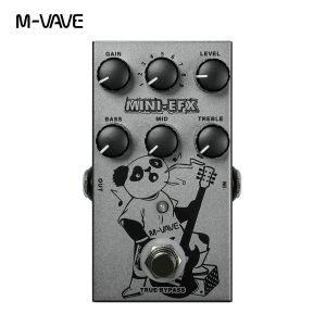 M-VAVE | M-VAVE MINI-EFX Electric Guitar Effects Pedal 4 Overdrive Effect 4 Distortion Boost 3 Band EQ True Bypass Pedal Guitarra Parts