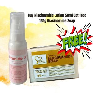 Buy Niacinamide Lotion 50ml Get Free SR Niacinamide Soap