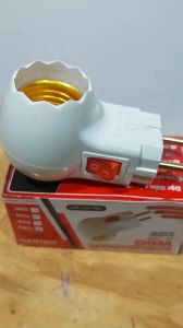 Đui đèn liền phích OMISU có công tắc tiện lợi an toàn hàng chắc chắn loại tốt Ren xoáy là nhôm biến cứng siêu bền chịu nhiệt độ cao không bị rỉ sét khi sử dụng công suất 1200w thiết kế dễ thương như hình quả trứng- Cửa Hàng Nam