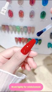 8 In 1 Nail Gel polish 15ml Nail Glue for Soft Gel Extension Base Coat+Top Coat Function Set
