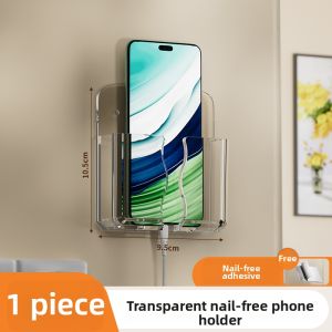 Wall Mounted Organizer for Phones and Remotes