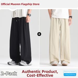 MiiOW | Men Loose Straight Leg Trousers