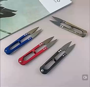G153 Embroidery Sewing Snips Thread Cutter Spring Scissors Portable Precision Tool Embroidery Quilting Fabric Cutting