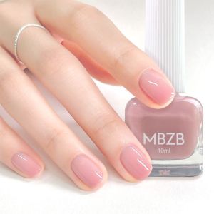 Water-Based Jelly Nail Polish Transparent Odorless Quick-Drying Tearable Non-Toxic Summer White Hands for Girls Students