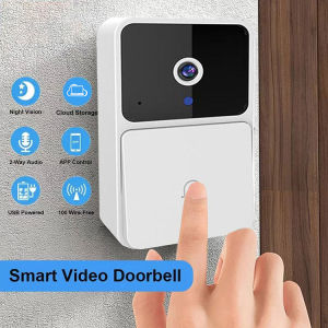 Chuông Cửa Video WiFi Không Dây Camera An Ninh HD Tích Hợp Camera Nhìn Đêm Đàm Thoại Hai Chiều Tính Năng Thay Đổi Giọng Nói