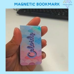PERSONALIZED Cute Color Pop Geometric Design MAGNETIC Bookmark | Thank You Teacher Gift | Fathers Day Gift