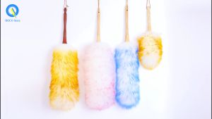 ไม้ปัดฝุ่นขนแกะ ไม้ปัดฝุ่นรถยนต์ ขนหนานุ่มฟู ด้ามยาวสุดคุ้ม - รุ่นใหม่