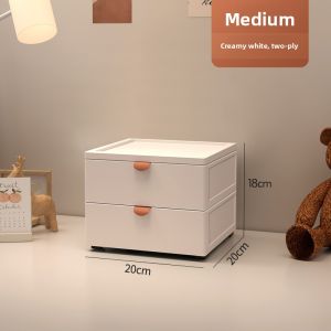 YOUYIDIAN | Student Dorm Desk Drawer Storage Box for Miscellaneous Items and Cosmetics